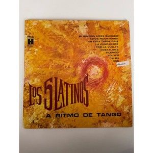 Los 5 Cinco Latinos A Ritmo De Tango LP Harmony HL 8392 Mono Import Mexico VG+